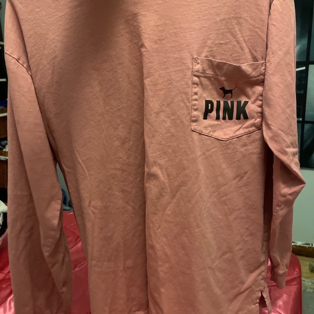 Victors secret pink tee shirt